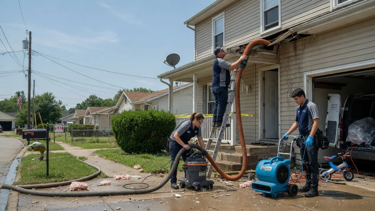 Water Damage Restoration in Dupont, IN near me